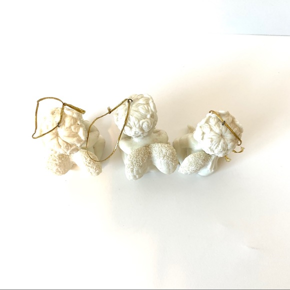 COPY - Vintage HJ&G White Ceramic Angel Ornaments - Picture 10 of 14